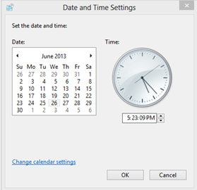 Set Time, Set Date